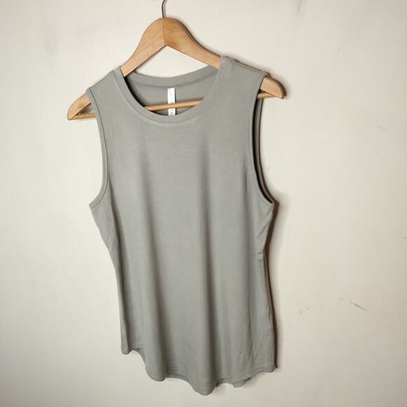 Tahari Tank Top Ribbed Soft Stretch Knit Modal - Picture 4 of 8
